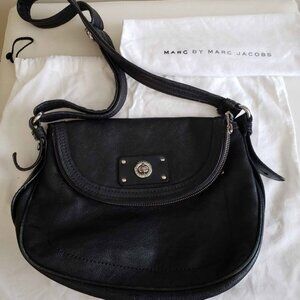 Marc Jacobs Totally Turnlock Natasha Leather Bag Purse